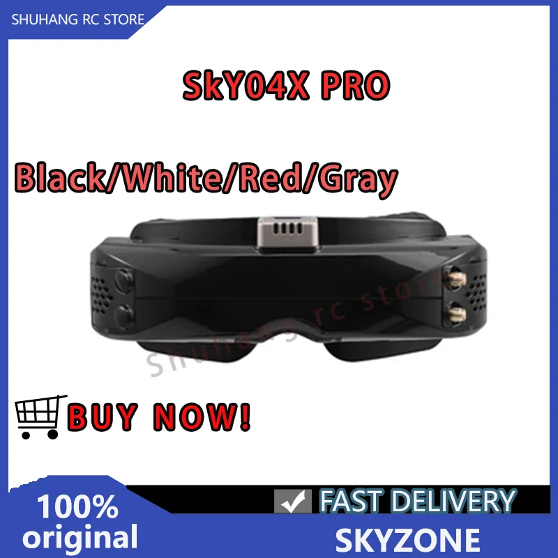 Skyzone Sky04X Pro Oled Fpv Goggles - 新型SKYZONE SKY04X PRO FPVゴーグル 1920*1080 OLED