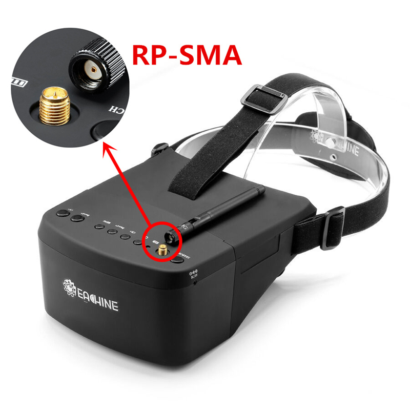 Eachine-バッテリーを検索するための自動ラジオ,5イン - Skyzone Sky04O Pro Fpv Goggles のレビューと価格